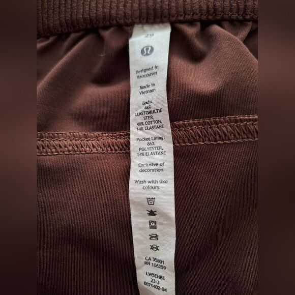 Lululemon 29 Brown Barrel Cargo Pants - Picture 7 of 12